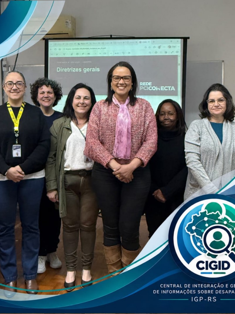 Primeira reuni&atilde;o da equipe da CIGID/IGP-RS, realizada em 20 de outubro de 2026, no audit&oacute;rio do Departamento M&eacute;dico-Legal.