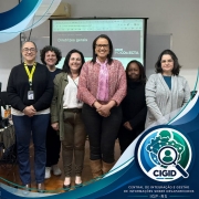 Primeira reuni&atilde;o da equipe da CIGID/IGP-RS, realizada em 20 de outubro de 2026, no audit&oacute;rio do Departamento M&eacute;dico-Legal.